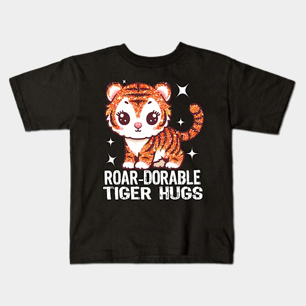 Tiger Lover Kids T-Shirt by Outrageous Flavors